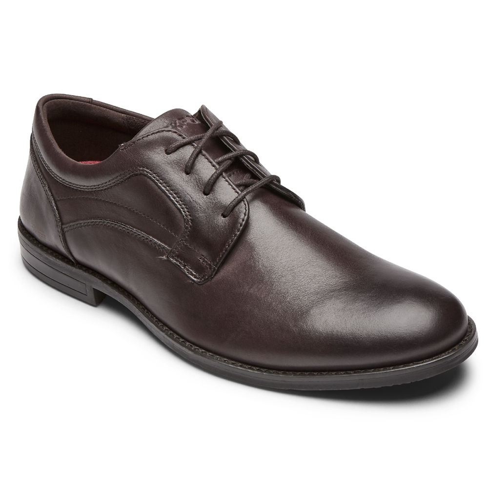 Rockport Oxfords For Mens Brown - Mykel Plain Toe - LF1572846